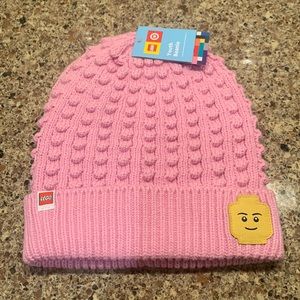 NWT Lego Collection Pink‎ Youth Beanie One Size